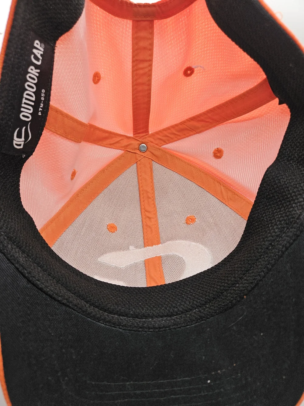 Outdoor Cap PTM-850 Orange Athletic Performance Baseball Hat - Size OSFM